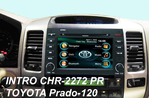2.Toyota LC Prado 120 (INCAR CHR-2272PR)